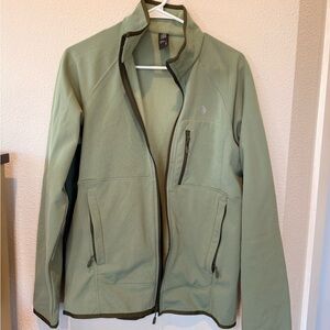 Mountain Hardwear Sage Green Lightweight Jacket